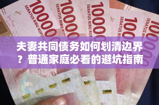 武汉夫妻共同债务如何划清边界?普通家庭必看的避坑指南 武汉夫妻共同债务如何划清边界?普通家庭必看的避坑指南