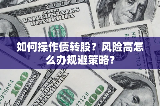 武汉如何操作债转股？风险高怎么办规避策略？