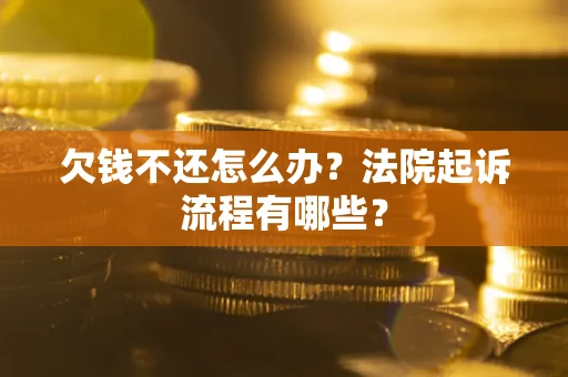 武汉欠钱不还怎么办？法院起诉流程有哪些？