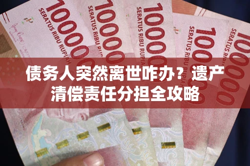 武汉债务人突然离世咋办?遗产清偿责任分担全攻略 武汉债务人突然离世咋办?遗产清偿责任分担全攻略